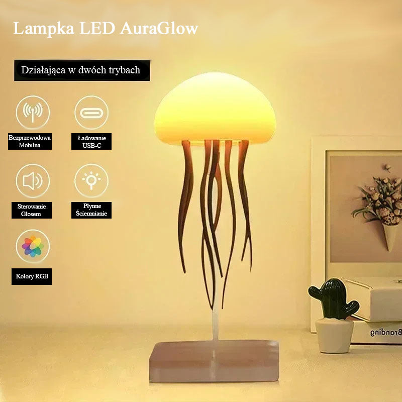 Lampa meduza AuraGlow™